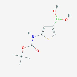 2-(Tert-butoxycarbonylamino)-thiophene-4-boronic acid