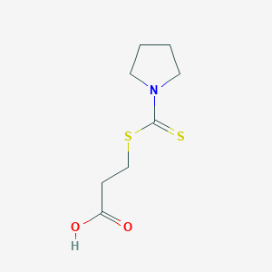 3-(Pyrrolidine-1-carbothioylsulfanyl)-propionic acid