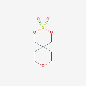 molecular formula C7H12O5S B2927871 2,4,9-trioxa-3lambda6-thiaspiro[5.5]undecane-3,3-dione CAS No. 2287345-21-3