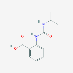 molecular formula C11H14N2O3 B2927988 2-{[(Propan-2-yl)carbamoyl]amino}benzoic acid CAS No. 69145-57-9