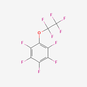 molecular formula C8F10O B2928009 1,2,3,4,5-Pentafluoro-6-(pentafluoroethoxy)benzene CAS No. 159752-92-8