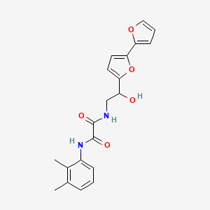 N-(2-{[2,2'-bifuran]-5-yl}-2-hydroxyethyl)-N'-(2,3-dimethylphenyl)ethanediamide