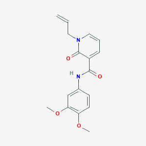 1-allyl-N-(3,4-dimethoxyphenyl)-2-oxo-1,2-dihydro-3-pyridinecarboxamide
