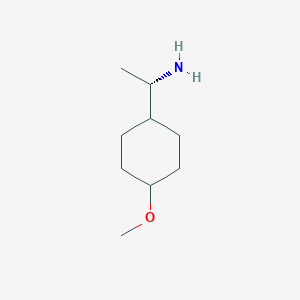 molecular formula C9H19NO B2928077 (1S)-1-(4-Methoxycyclohexyl)ethanamine CAS No. 2248171-93-7