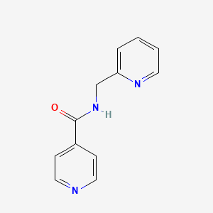molecular formula C12H11N3O B2928100 N-(Pyridin-2-ylmethyl)isonicotinamide CAS No. 28489-54-5