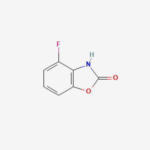 molecular formula C7H4FNO2 B2928131 4-Fluoro-1,3-benzoxazol-2(3H)-one CAS No. 590422-12-1