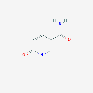 molecular formula C7H8N2O2 B029282 Nudifloramide CAS No. 701-44-0