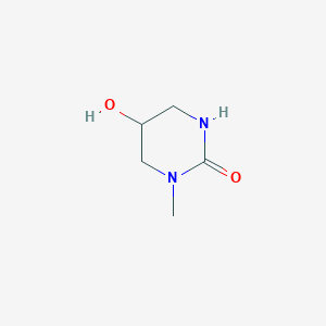 molecular formula C5H10N2O2 B2928273 5-Hydroxy-1-methyl-1,3-diazinan-2-one CAS No. 1515127-94-2