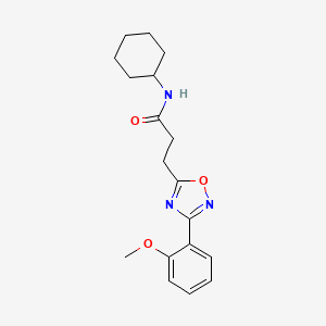 B2928391 2-(2-Methoxybenzyl)quinuclidin-3-one CAS No. 196713-17-4