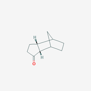 molecular formula C10H14O B2928400 (2S,6R)-Tricyclo[5.2.1.02,6]decan-3-one CAS No. 1933690-59-5