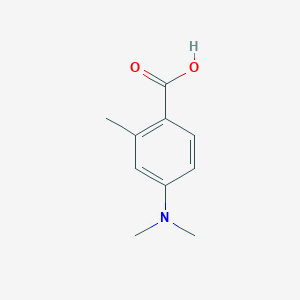 molecular formula C10H13NO2 B2928534 4-(Dimethylamino)-2-methylbenzoic acid CAS No. 65399-14-6