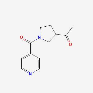 1-(1-Isonicotinoylpyrrolidin-3-yl)ethanone
