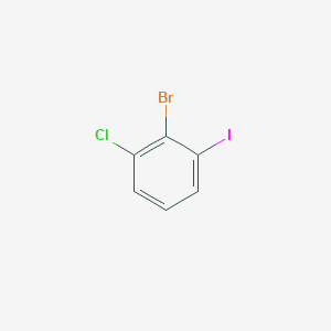 molecular formula C6H3BrClI B2928700 1-Bromo-2-chloro-6-iodobenzene CAS No. 1369793-66-7