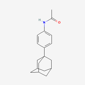 molecular formula C18H23NO B2928721 N-[4-(1-Adamantyl)phenyl]acetamide CAS No. 1459-50-3