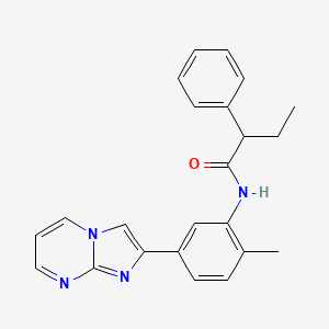 molecular formula C23H22N4O B2928794 PVP-037 CAS No. 862810-50-2