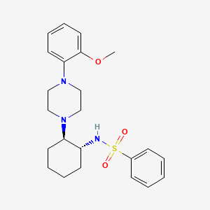 molecular formula C23H31N3O3S B2928905 (1R,2R)-ML-SI3 CAS No. 2108567-79-7