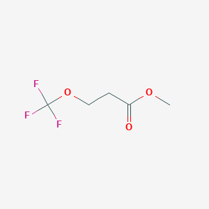 molecular formula C5H7F3O3 B2929094 Methyl 3-(trifluoromethoxy)propanoate CAS No. 862374-86-5