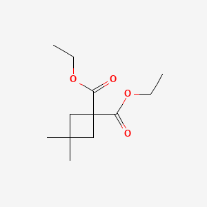 molecular formula C12H20O4 B2929151 1,1-Diethyl 3,3-dimethylcyclobutane-1,1-dicarboxylate CAS No. 854451-17-5