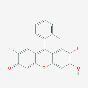 molecular formula C20H12F2O3 B2929153 Pennsylvania Green CAS No. 880266-91-1