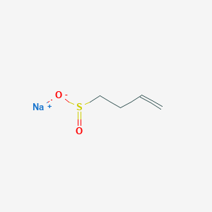 molecular formula C4H7NaO2S B2929204 Sodiumbut-3-ene-1-sulfinate CAS No. 24768-50-1