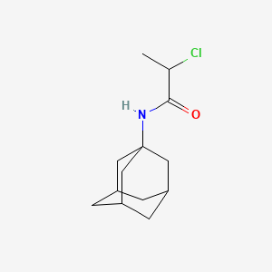 N-(adamantan-1-yl)-2-chloropropanamide