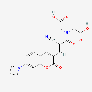 molecular formula C20H17N3O7 B2929272 Real Thiol CAS No. 2280796-90-7