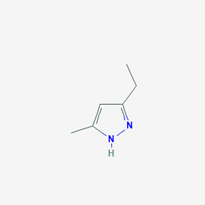 molecular formula C6H10N2 B2929283 3-Ethyl-5-methyl-1H-pyrazole CAS No. 91783-88-9