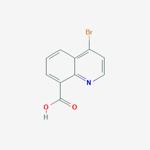 molecular formula C10H6BrNO2 B2929349 4-Bromoquinoline-8-carboxylic acid CAS No. 1416438-29-3