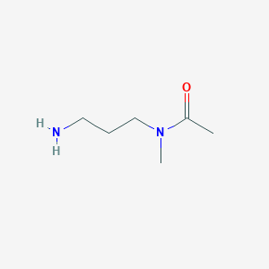 molecular formula C6H14N2O B2929357 N-(3-aminopropyl)-N-methylacetamide CAS No. 84598-51-6