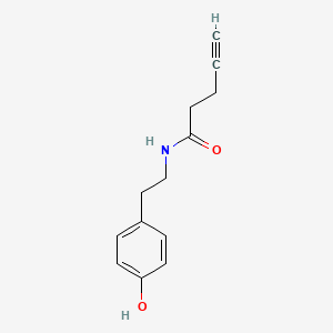 molecular formula C13H15NO2 B2929379 Alkyne tyramide 