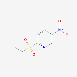 molecular formula C7H8N2O4S B2929427 2-(Ethanesulfonyl)-5-nitropyridine CAS No. 767355-69-1