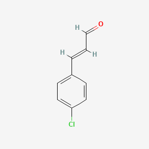 molecular formula C9H7ClO B2929862 4-Chlorocinnamaldehyde CAS No. 1075-77-0; 49678-02-6