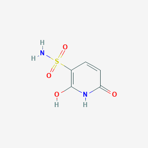 molecular formula C5H6N2O4S B2929989 2,6-dihydroxypyridine-3-sulfonamide CAS No. 2460757-11-1