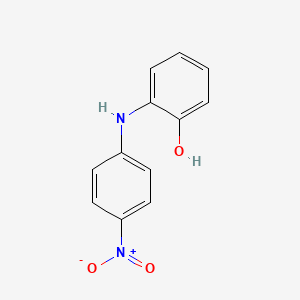 molecular formula C12H10N2O3 B2930257 2-(4-Nitrophenylamino)phenol CAS No. 119707-16-3