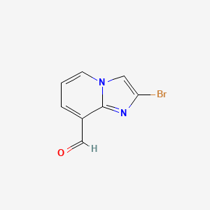 2-Bromoimidazo[1,2-A]pyridine-8-carboxaldehyde