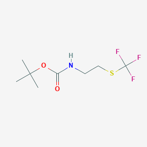 N-Boc-2-(Trifluoromethylthio)ethane-1-amine