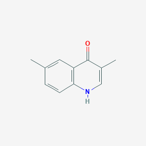 molecular formula C11H11NO B2930304 3,6-dimethyl-1H-quinolin-4-one CAS No. 855871-05-5