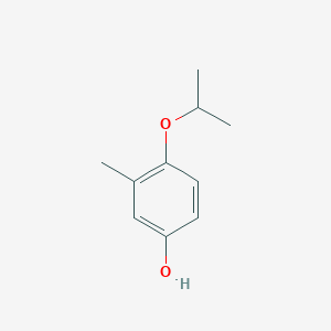 molecular formula C10H14O2 B2930307 4-Isopropoxy-3-methylphenol CAS No. 1216201-65-8
