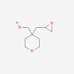 {4-[(Oxiran-2-yl)methyl]oxan-4-yl}methanol
