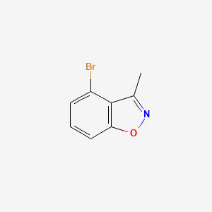 molecular formula C8H6BrNO B2930364 4-溴-3-甲基苯并[d]异恶唑 CAS No. 1367947-42-9