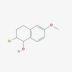 molecular formula C11H13BrO2 B2930366 2-溴-6-甲氧基-1,2,3,4-四氢萘酚 CAS No. 82167-71-3