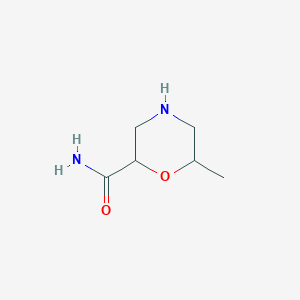 6-methylmorpholine-2-carboxamide, Mixture of diastereomers