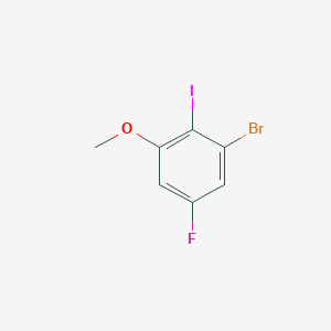 3-Bromo-5-fluoro-2-iodoanisole