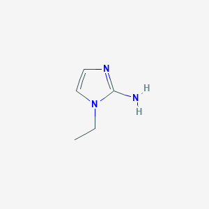 molecular formula C5H9N3 B2930491 1-乙基-1H-咪唑-2-胺 CAS No. 22944-65-6