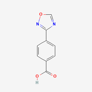 molecular formula C9H6N2O3 B2930677 4-(1,2,4-oxadiazol-3-yl)benzoic Acid CAS No. 340736-83-6