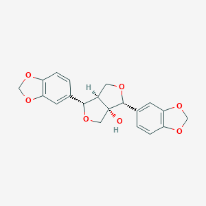 molecular formula C20H18O7 B029309 Paulownin CAS No. 13040-46-5