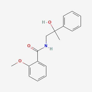 N-(2-hydroxy-2-phenylpropyl)-2-methoxybenzamide