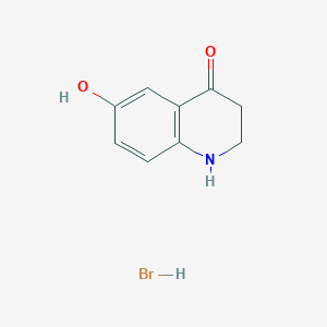6-Hydroxy-1,2,3,4-tetrahydroquinolin-4-one hydrobromide