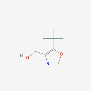 molecular formula C8H13NO2 B2931362 (5-Tert-butyl-1,3-oxazol-4-yl)methanol CAS No. 930591-55-2