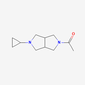 1-(5-cyclopropylhexahydropyrrolo[3,4-c]pyrrol-2(1H)-yl)ethanone